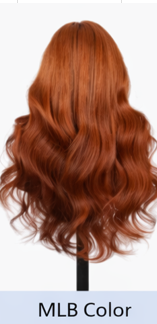 Ombre Frost Brown Wear and Go 24' Glueless Lace Front Wig Body Wave Brazilian Human Hair