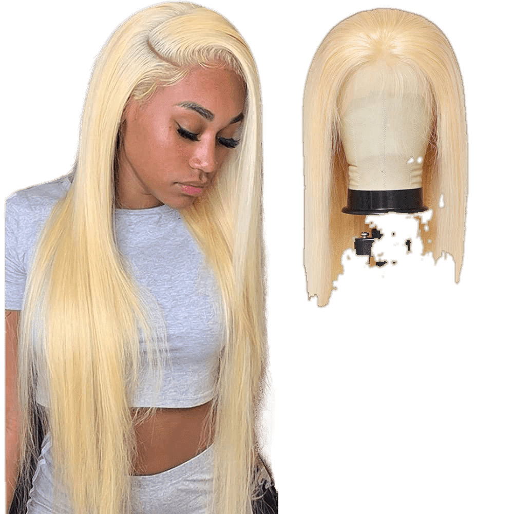 RIO Ukrainian Straight Human Hair Front Lace Wig